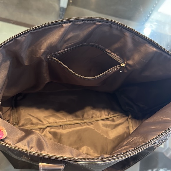 Cute gray plastic tote bag / shoulder bag - Picture 6 of 6